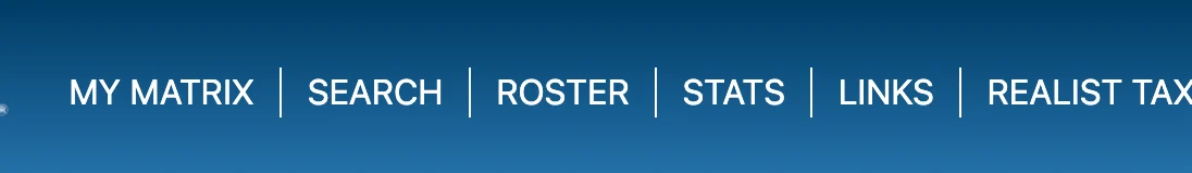 The Matrix menu bar. LINKS is circled.